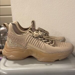 Steve Madden Tan Chunky Sole Sneakers